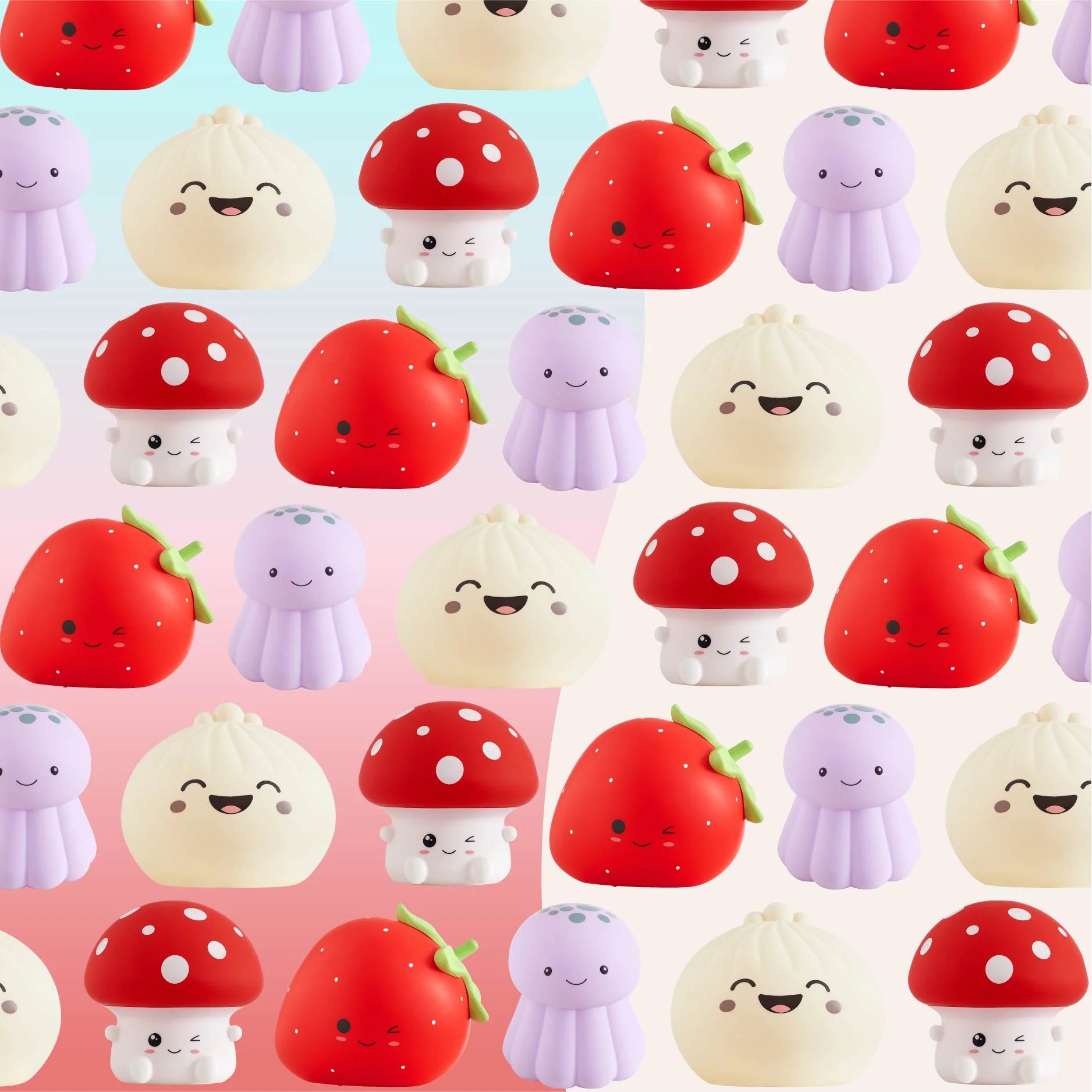 Mushroom Jumbo Squishy Mood Light