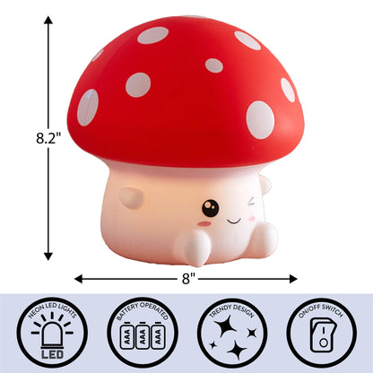 Mushroom Jumbo Squishy Mood Light