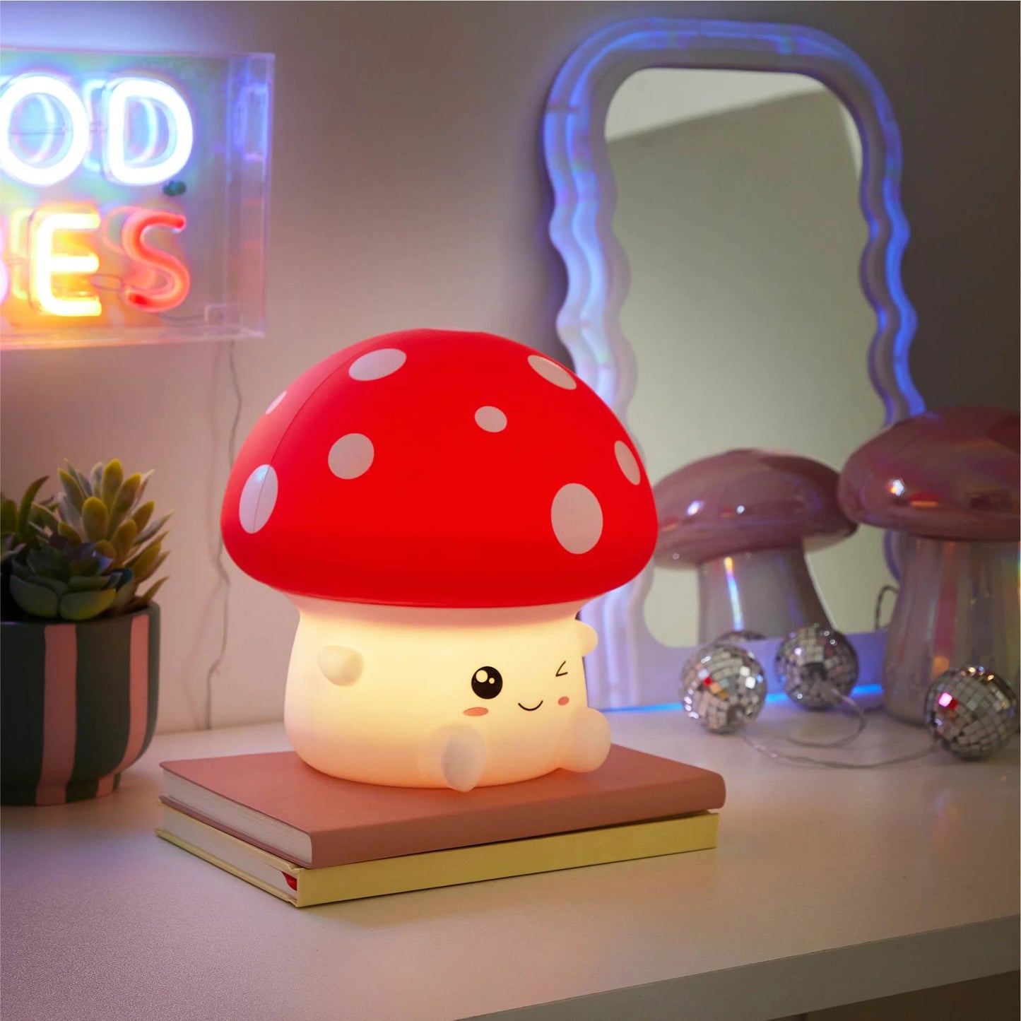 Mushroom Jumbo Squishy Mood Light